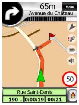 MIO MAP-V3.2-P350-P550 - Prochaine rue/ prochaine localité (n°19) - 2