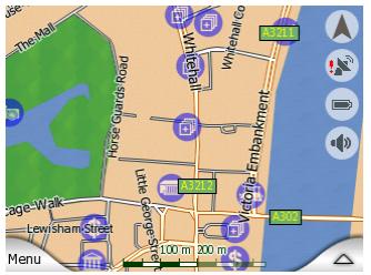 MIO DIGIWALKER C510 - Carte 2D / 3D (interrupteur) - 3