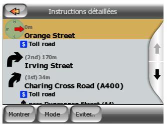 MIO DIGIWALKER C510 - Display modes (Modes d'affichage) - 1