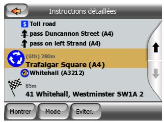MIO DIGIWALKER C510 - Display modes (Modes d'affichage) - 2