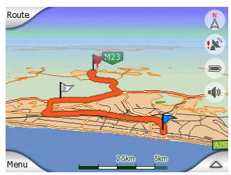 MIO DIGIWALKER C510 - Le point de départ, les étapes et la destination - 2