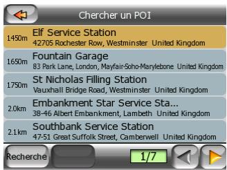 MIO DIGIWALKER C510 - Find POI (Chercher un POI) - 3