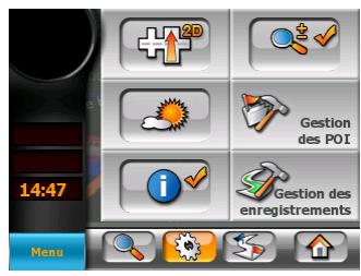 MIO DIGIWALKER C510 - Onglet Express - 2