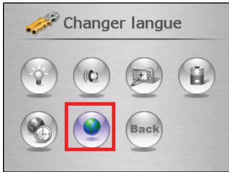 MIO 269+ - Changer langue - 1