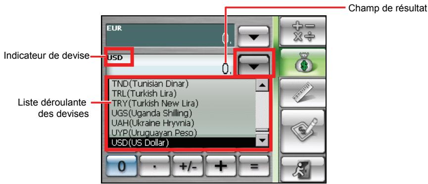 MIO 269+ - Utilisation du mode devises - 2