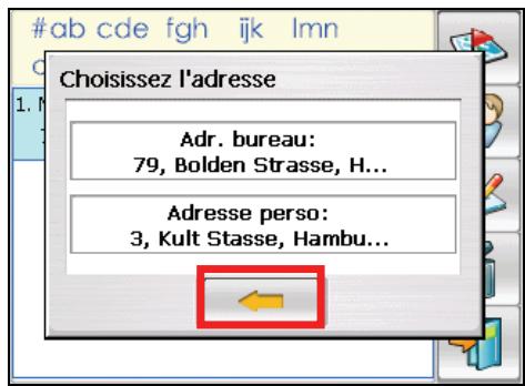 MIO 269+ - Naviguer jusqu'à l'adresse de votre contact - 1