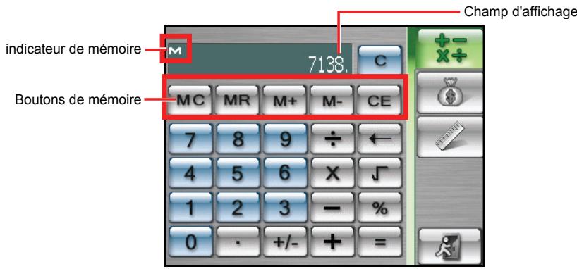 MIO 269+ - Utilisation de la mémoire de la calculatrice - 1