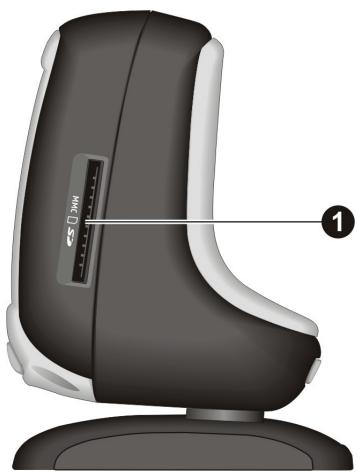 MIO C210 - Éléments du côté droit - 1