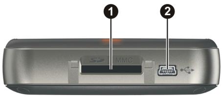 MIO C230 - Éléments au-dessous - 1