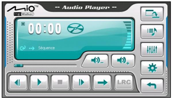 MIO C320B - Demarrer et quitter Audio - 2