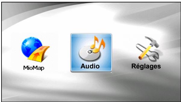 MIO C320B - Demarrer et quitter Audio - 1