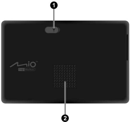 MIO C320B - Composants de la face arrêté - 1