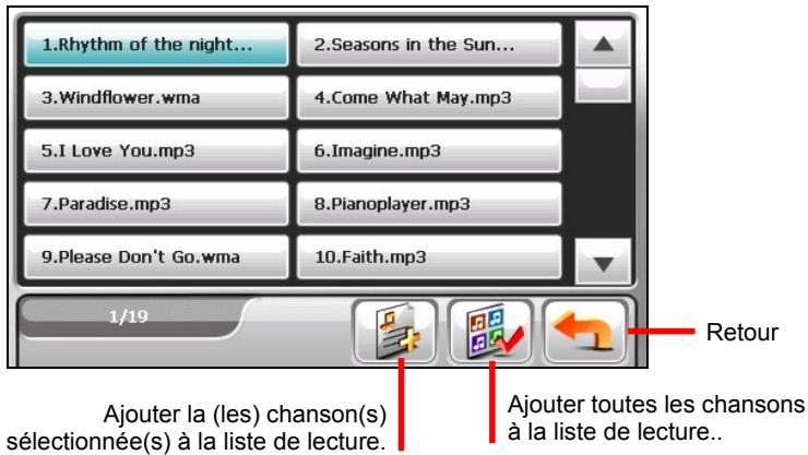MIO C320B - Créer une liste de lecture - 2