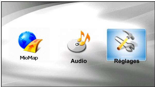 MIO C320B - Ecran Accueil - 1