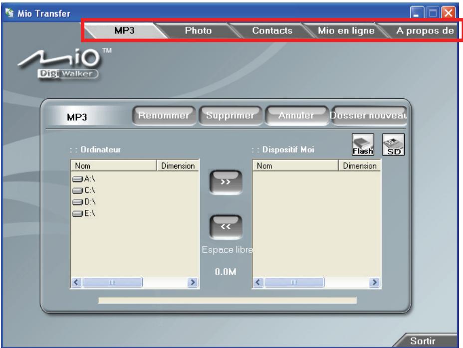 MIO C510 - Lancement de Mio Transfer - 1