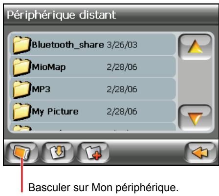 MIO C510 - Transférer des fichiers - 2