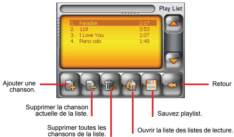 MIO C510E - Créer une liste de lecture - 1