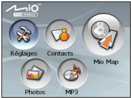 MIO C510E - Effectuer le démarrage initial - 4