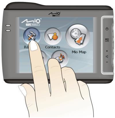 MIO C510E - Appuyer et maintenir - 1