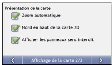 MIO MOOV - Affichage de la carte 2/3 - 2