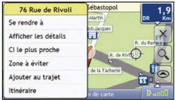 MIO MOOV - Comment ignorer une étape au cours d'un trajet à étapes multiples ? - 1