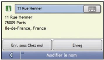 MIO MOOV - Comment modifier le nom d'un favori ? - 5
