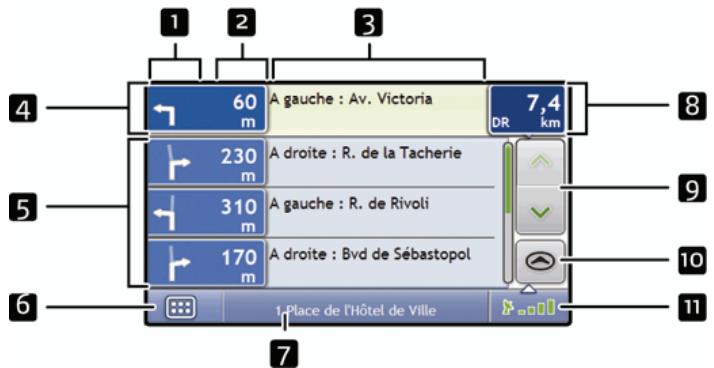 MIO MOOV - Écran Turn-by-Turn - 1