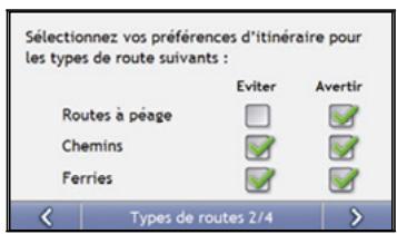 MIO MOOV 330 - Types de routes 2/4 - 2