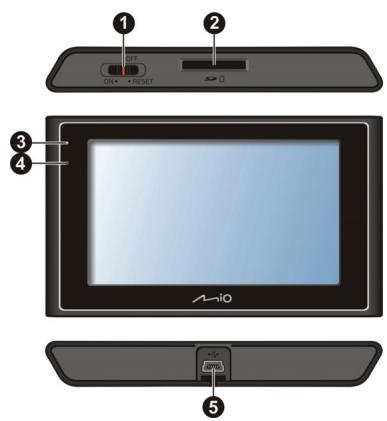 MIO MOOV 330 - Apprendre à connaître votre produit mio - 3