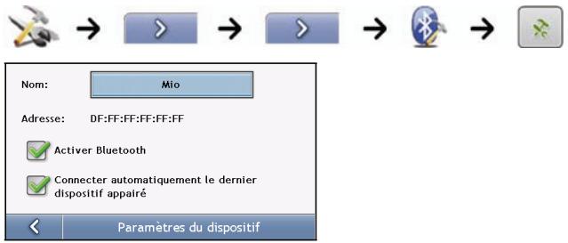 MIO MOOV 330 - Préférences bluetooth - 1