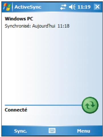 MIO P350 - Synchronisation des données - 1