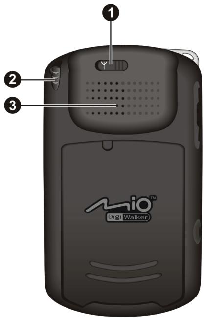 MIO P350 - Composants de la face arrêté - 1