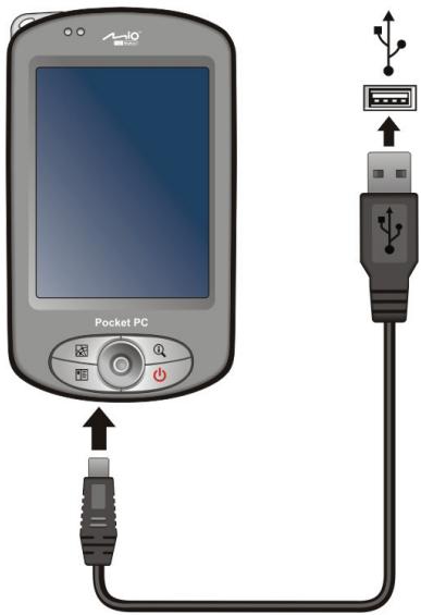 MIO P350 - Installation de microsoft activesync - 1