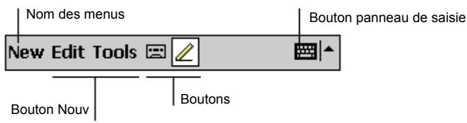 MIO 168 - Barre de navigation et barre de commande - 2