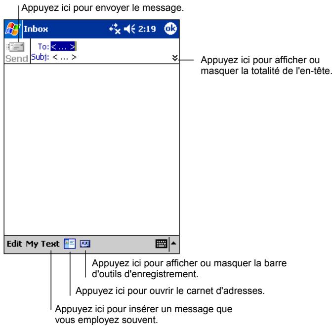 MIO 168 - Composition et envoi de messages - 1