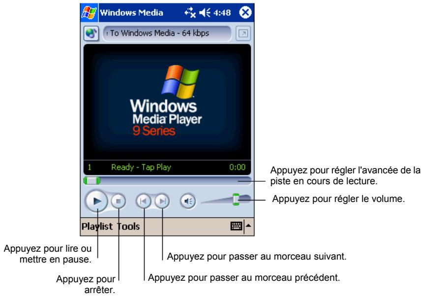 MIO 168 - Windows Media Player pour Pocket PC - 1