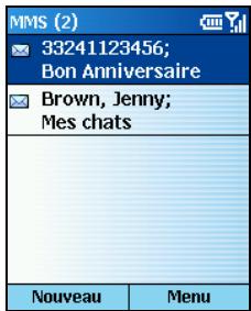 MIO 8870 - Ouvrir un message MMS - 1