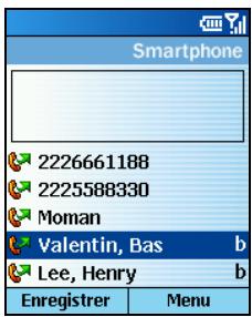 MIO 8870 - Pour effectuer un appel en utilisant un numéro récemment composé : - 1
