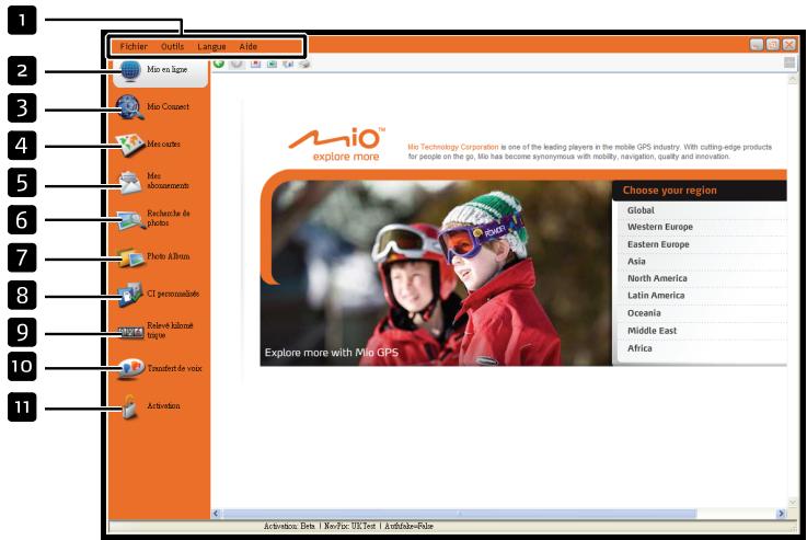 MIO MOOV M400 - Fonctionnalités de votre produit miomore desktop - 1