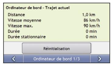 MIO MOOV M400 - Comment visualiser les statistiques du trajet en cours ? - 6