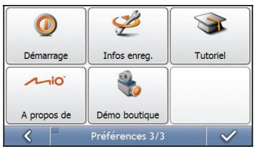 MIO MOOV M400 - Que puis-je personnaliser ? - 8