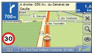 MIO MOOV M400 - Écrans de consultation de carte - 1