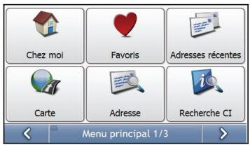 MIO MOOV M400 - Écran menu principal - 1