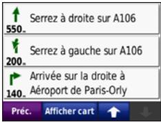 MIO MOTO ZUMO 210 - Utilisation des pages principales - 3