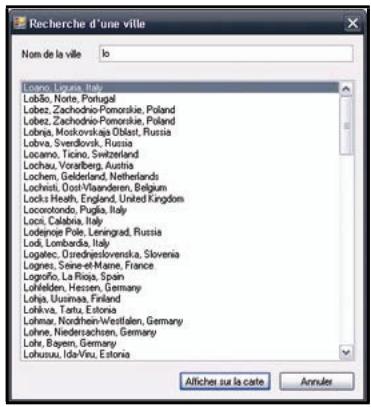 MIO N177 - Comment savoir quelle carte routière contient une ville particulière ? - 1