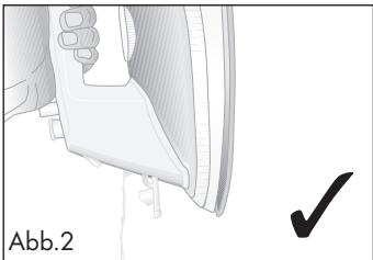 LERVIA KH 1282 - Dampfbügeleisen außer Betriebnehmen - 2