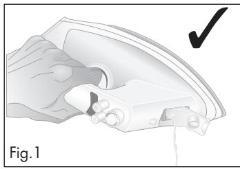 LERVIA KH 1282 - Colocar o ferro a vapor fora de service - 1