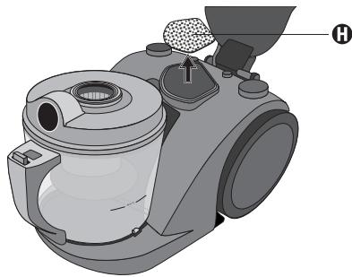 LERVIA KH 1410 CYCLONE VACUUM CLEANER - Attenzione! - 1