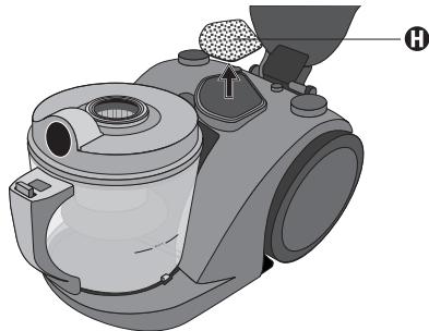 LERVIA KH 1410 CYCLONE VACUUM CLEANER - Attentie! - 1