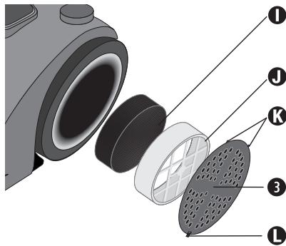 LERVIA KH 1410 CYCLONE VACUUM CLEANER - Attention! - 1